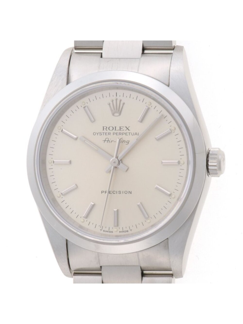 Rolex Air King Watch Stainless Steel Silver Automatic